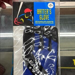 Easton Blue and Black Baseball Glove